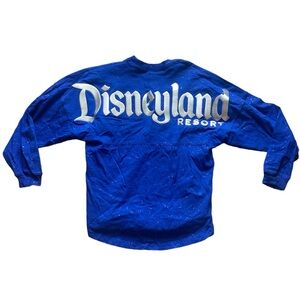 Disneyland Spirit Jersey Royal Blue Sparkle Make A Wish